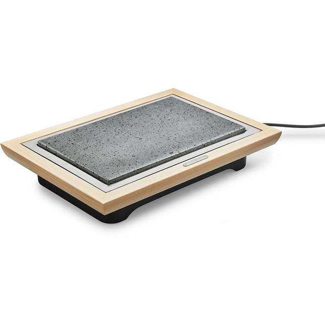 Pierre à cuire LAGRANGE Grill' Pierre® Deluxe bois clair à poser, 37.3x23.4 cm