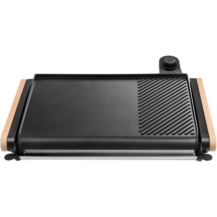 Plancha électrique LAGRANGE 229012 bois clair à poser, 43x28 cm
