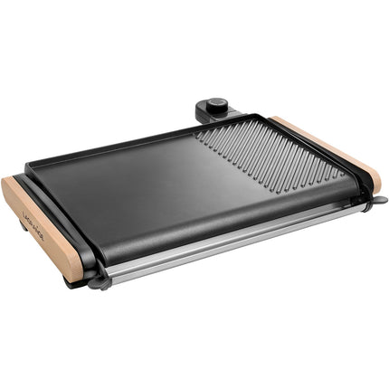 Plancha électrique LAGRANGE 229012 bois clair à poser, 43x28 cm