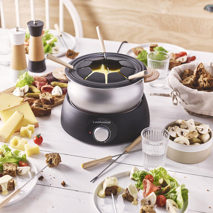 Fondue LAGRANGE Fondue Classic bois clair 8 pers 349015