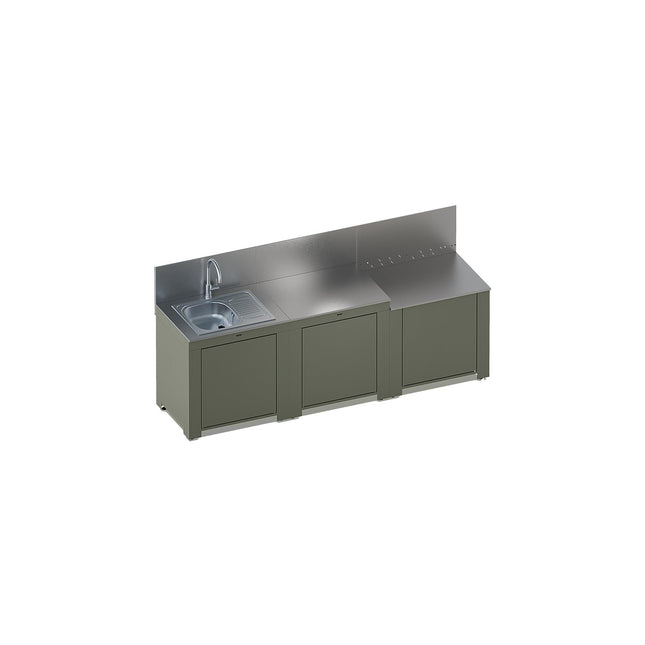 Cuisine extérieure ENO Cuisine CLASSIC 3 modules-Sauge