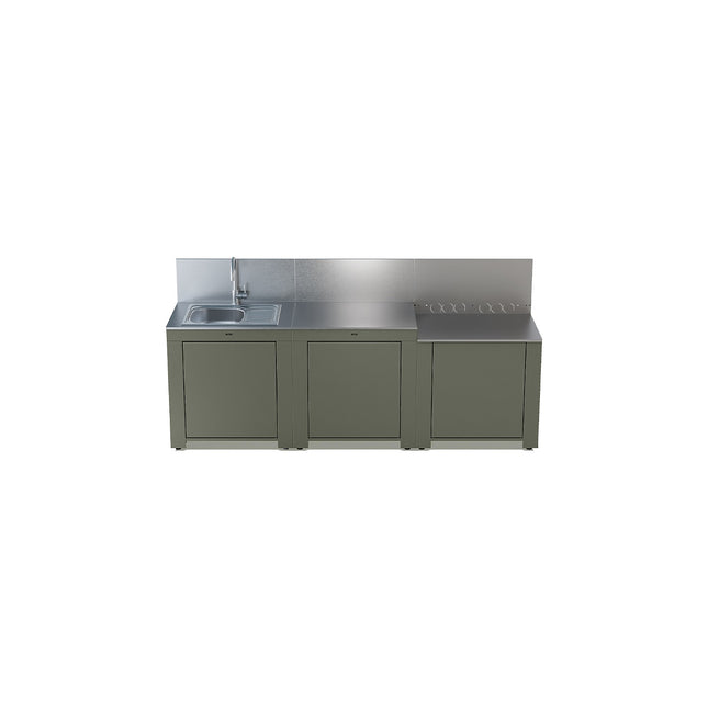 Cuisine extérieure ENO Cuisine CLASSIC 3 modules-Sauge