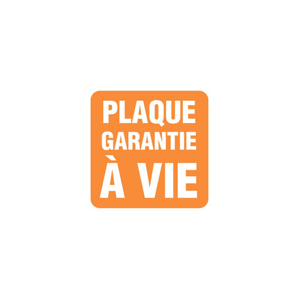 Plancha gaz ENO Enosign 65 inox 2 brûleurs sur chariot, 56x40 cm