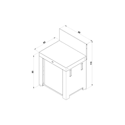 Module ENO STANDARD Gris cargo