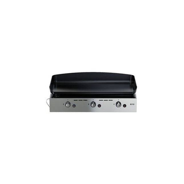 Plancha gaz ENO Initial 65 Inox 3 brûleurs à poser, 62x36 cm