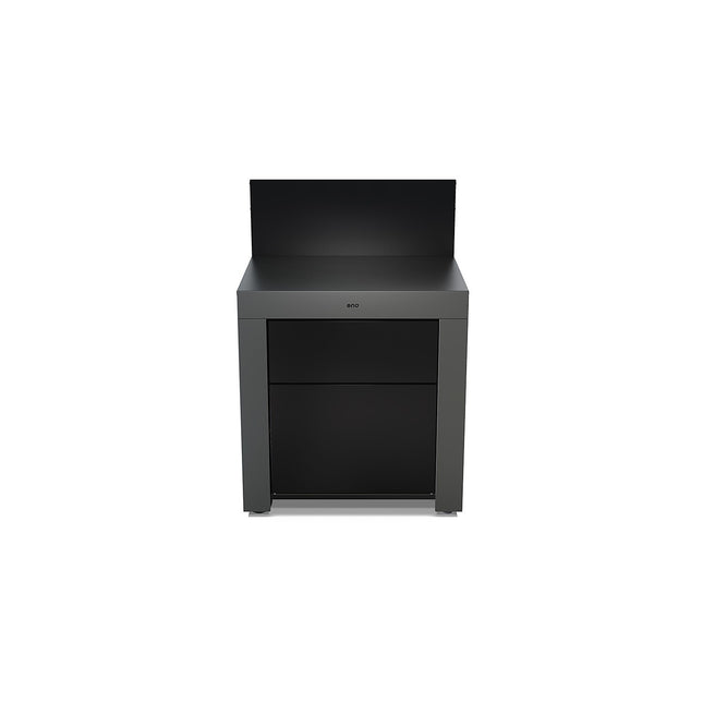 Meuble ENO MODULO Plan Travail 2 Tiroirs Gris Cargo