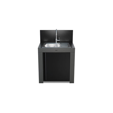 Meuble de cuisine extérieure ENO MODULO avec egouttoir Gris cargo P