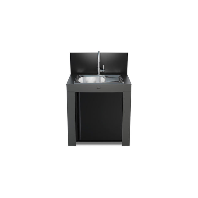 Meuble de cuisine extérieure ENO MODULO avec egouttoir Gris cargo P