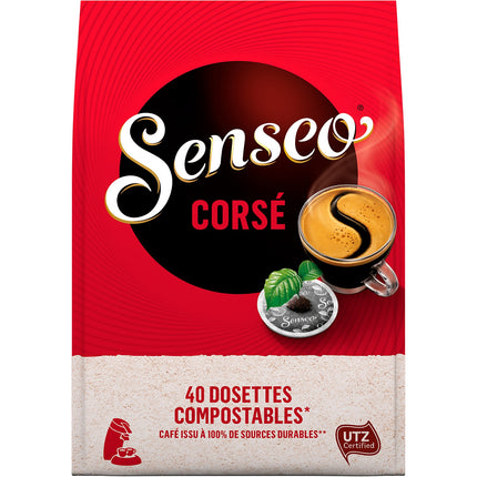 Dosette Café Souple SENSEO Café Corsé X40