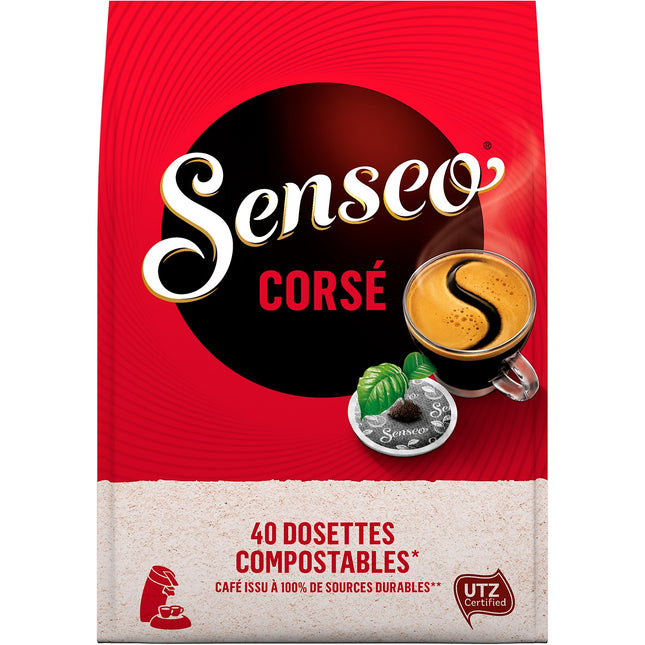 Dosette Café Souple SENSEO Café Corsé X40