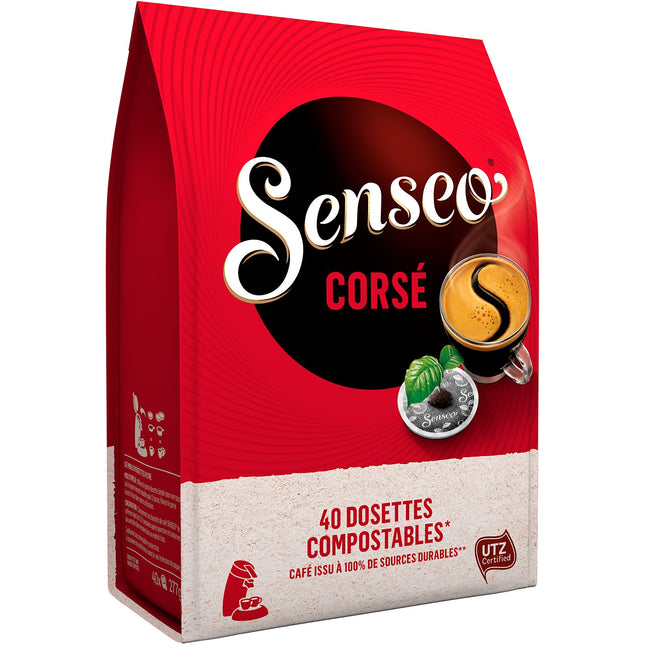 Dosette Café Souple SENSEO Café Corsé X40