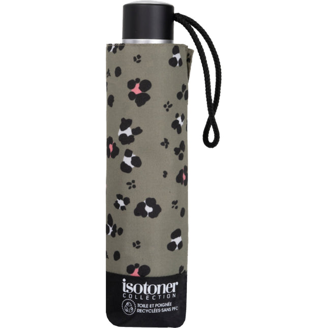 Parapluie ISOTONER 3 sections acier Leopard