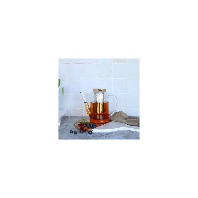 Théière OGO LIVING Gustave en verre Borosilicate 1.2 L