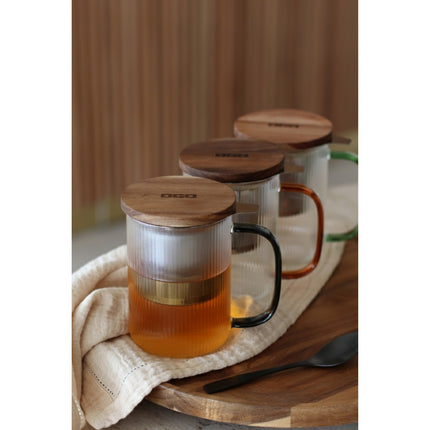 Théière OGO LIVING Tisaniere Karl Ambre 450ml