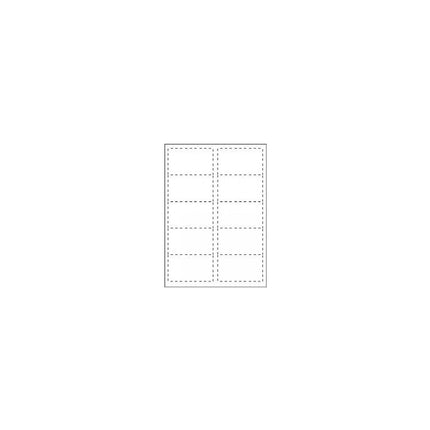 Papier créatif AVERY 250 Cartes de visite 85x54mm 185g/m²