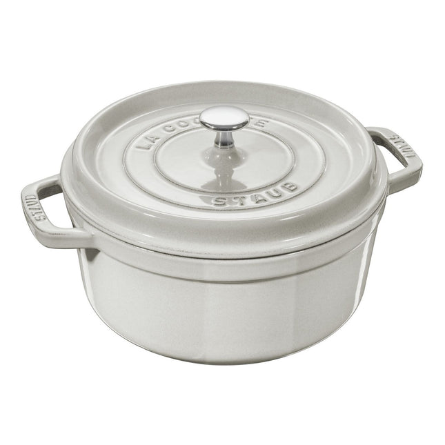 Cocotte STAUB 24cm Truffe Blanche fonte