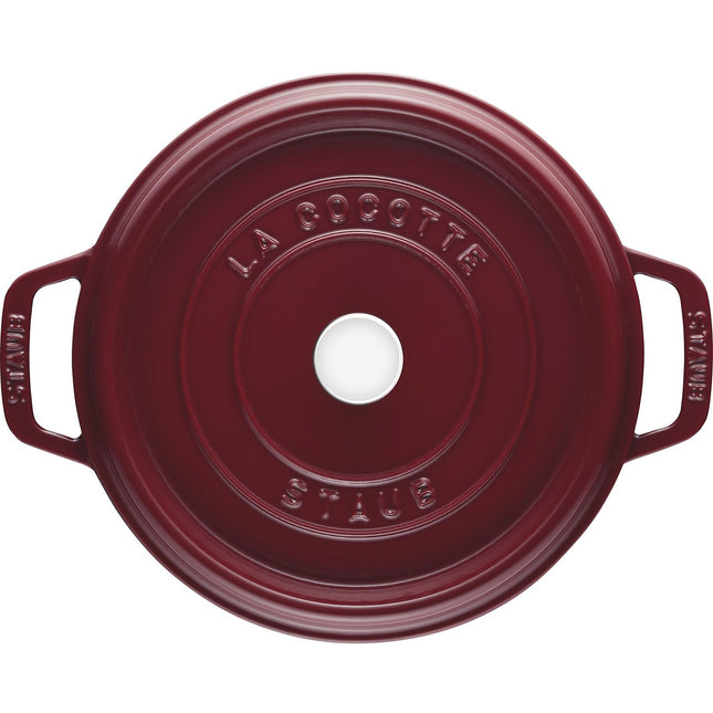 Cocotte STAUB 24 cm Bordeaux