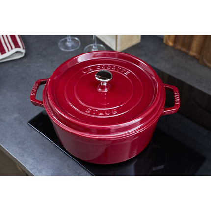 Cocotte STAUB 24 cm Bordeaux
