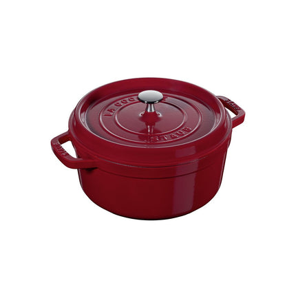 Cocotte STAUB ronde 28 cm Bordeaux