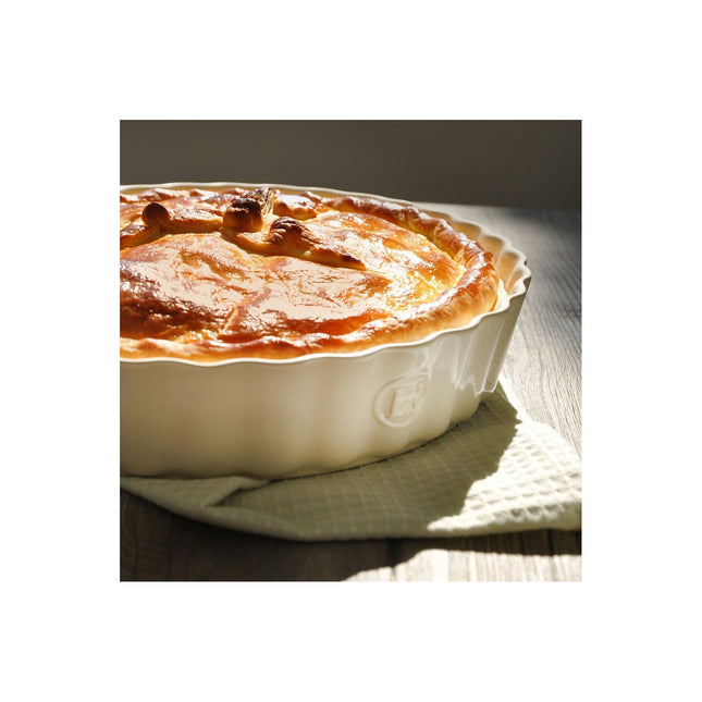 Tourtière EMILE HENRY haute Diametre 28 cm Argile