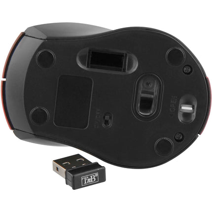 Souris sans fil TNB Miny Rouge