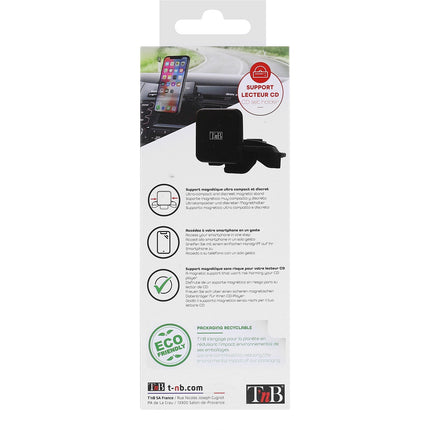 Support smartphone TNB Voiture magnétique pour lecteur CD