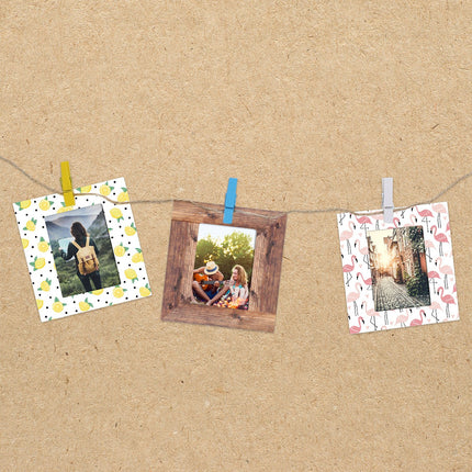 Cadre photo TNB Lensy x10 en papier pour Instax Mini