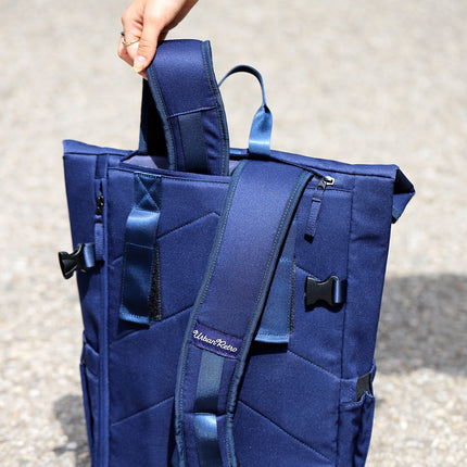 Sac à dos TNB vélo/trottinette Urban Retro bleu