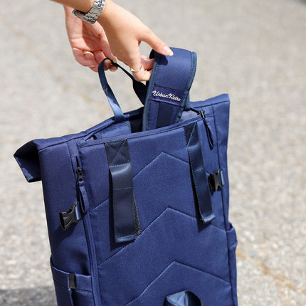 Sac à dos TNB vélo/trottinette Urban Retro bleu