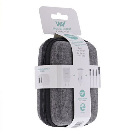 Chargeur + câble TNB de charge universel 3 en 1