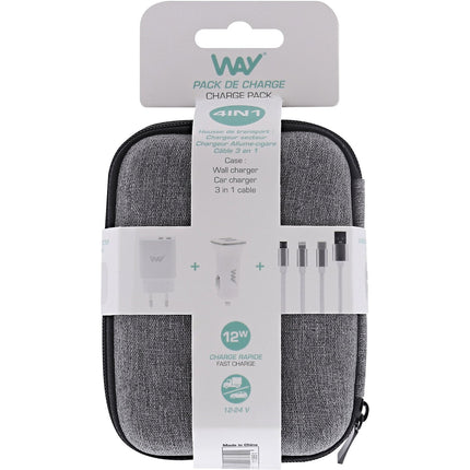 Chargeur + câble TNB de charge universel 3 en 1