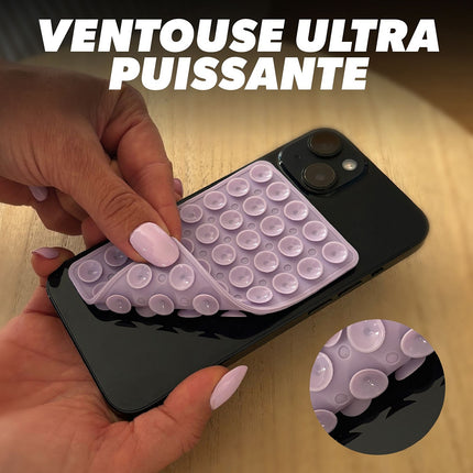 Support smartphone TNB Ventouse réutilisablex3
