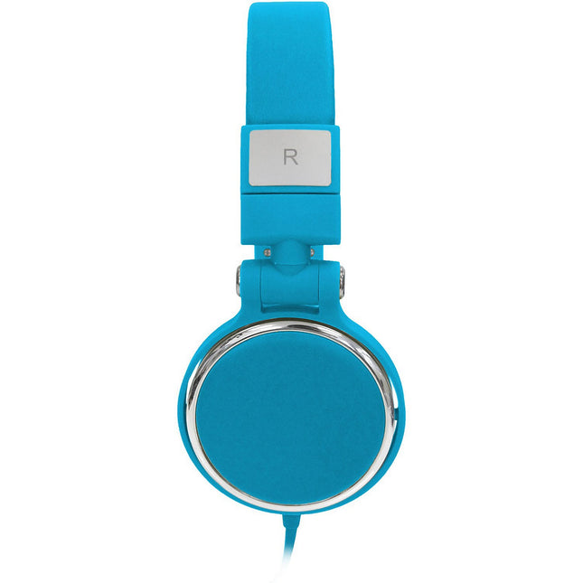 Micro-casque WE filaire BLEU. Arceau reglable