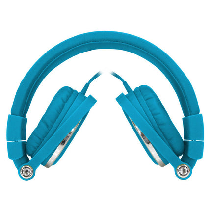 Micro-casque WE filaire BLEU. Arceau reglable