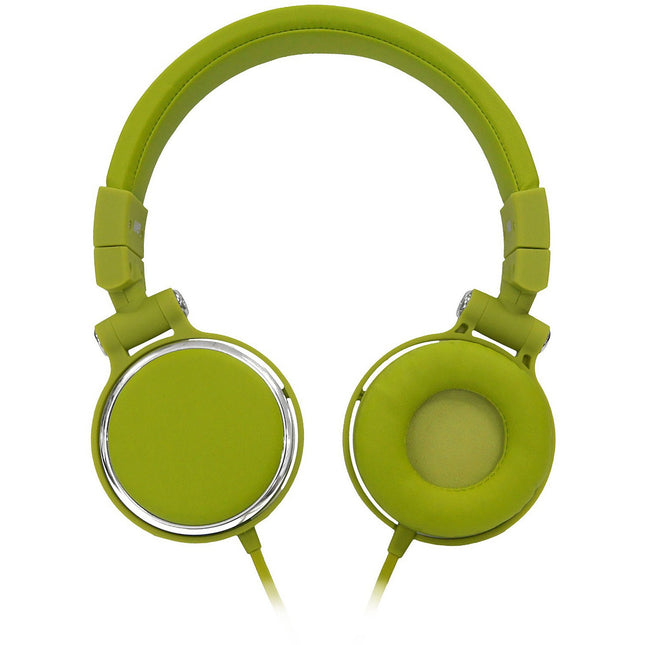 Micro-casque WE filaire VERT. Arceau reglable