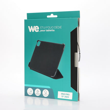 Support WE iPad Pro 13'' 2024 folio Noir
