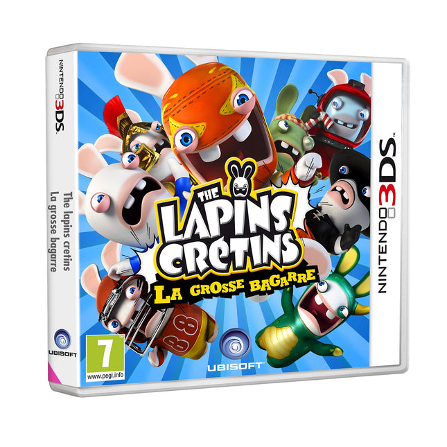 Jeu 3DS UBISOFT The Lapins Crétins 3D La Grosse Bagarre