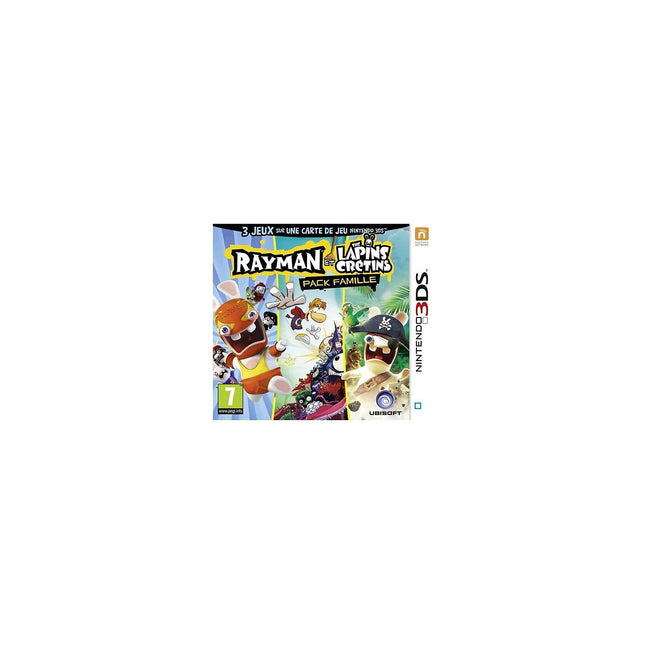 Jeu 3DS UBISOFT Rayman & The Lapins Crétins Pack Famille