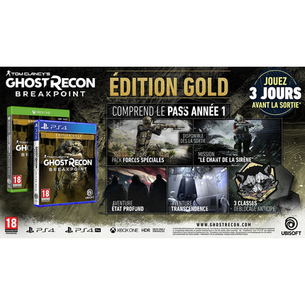 Jeu PS4 UBISOFT Ghost Recon Breakpoint Edition Gold