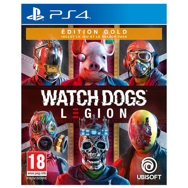 Jeu PS4 UBISOFT Watch Dogs Legion Edition Gold