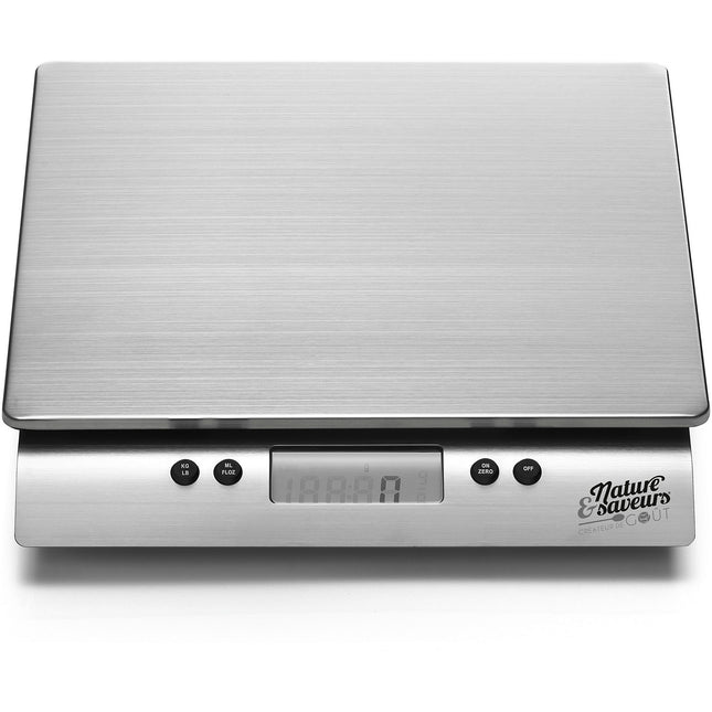 Balance de cuisine NATURE&SAVEURS cuisine 10kg inox
