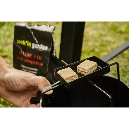 Allume feu COOK'IN GARDEN Allume feu en bois compréssé x72