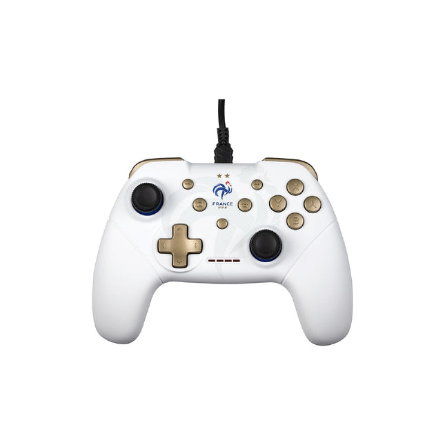 Manette KONIX Filaire blanche Switch - FFF