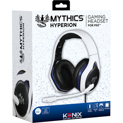 Casque gamer KONIX KX MY PS5 HYPERION HEADSET