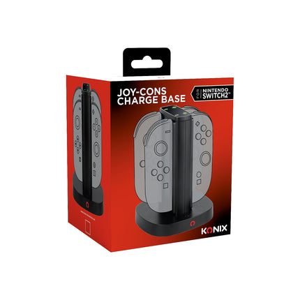 Chargeur KONIX Switch 2 JOYCON CHARGER X4