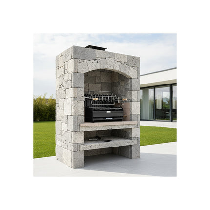 Barbecue charbon LE MARQUIER MENDY 54X32 ACIER GBC3640E