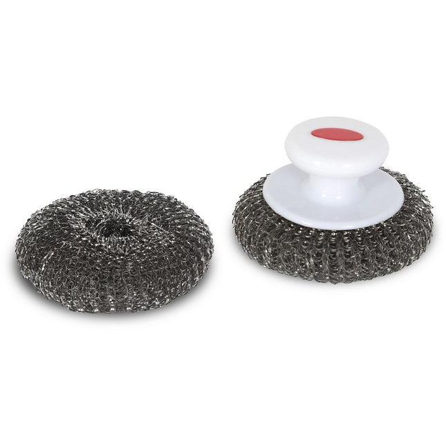 Brosse barbecue LE MARQUIER inox avec poignée X2