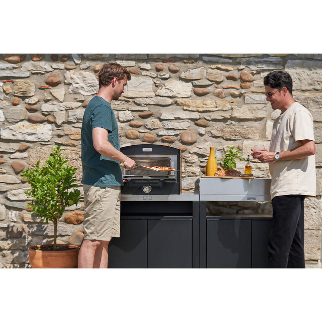 Cuisine extérieure LE MARQUIER 2 elements avec credences duo