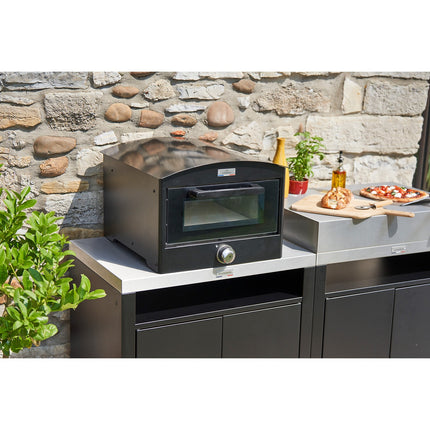Cuisine extérieure LE MARQUIER 2 elements avec credences duo