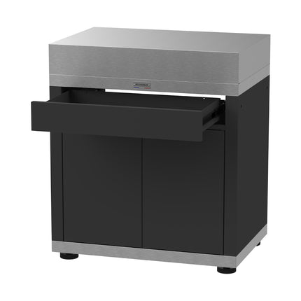 Meuble de cuisine extérieure LE MARQUIER avec tiroir 80x55cm duo